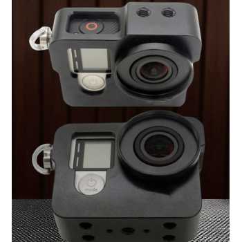 Gambar produk Protective Case for GoPro Hero 4 Aluminium with Lens Cover - XT206
