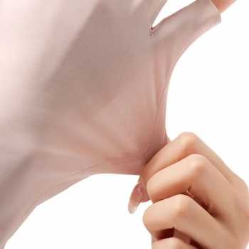 Gambar produk MALSHI Sarung Tangan Anti UV Sunscreen Gloves Nail Art - MS31