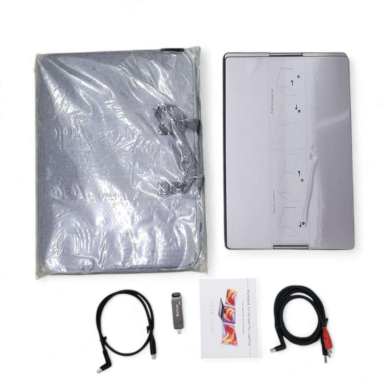 Gambar produk Portable Monitor Dual Screen Extender 14 Inch IPS FHD 60Hz USB Type C - S688