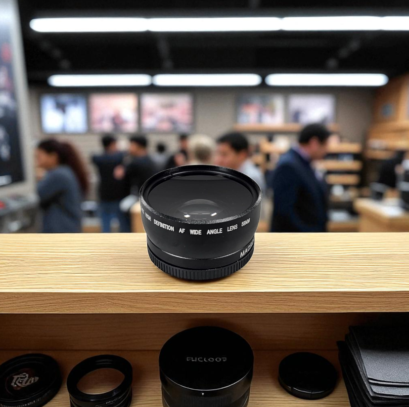 Gambar produk Super Wide Angle Lens 0.45X with Macro 58mm for Canon - S-DAL-0001