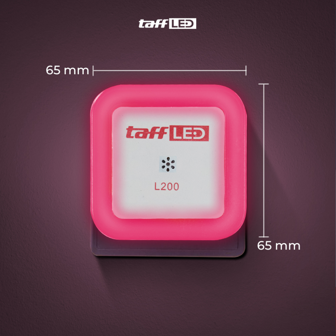 Gambar produk TaffLED Lampu Tidur LED EU Plug Sensor Cahaya Cool White 250V 0.5W - L200