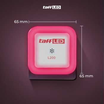 Gambar produk TaffLED Lampu Tidur LED EU Plug Sensor Cahaya Cool White 250V 0.5W - L200