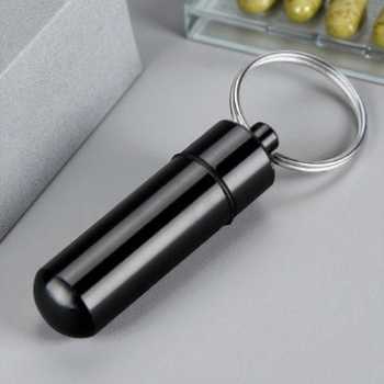 Gambar produk CAMISUENO Botol Obat Pill Travel EDC Tahan Air - JS207