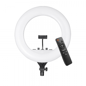 Gambar produk FMA Lampu Ring Light LED Three Color 2700-6500K 18 Inch with Remote - FM-36K