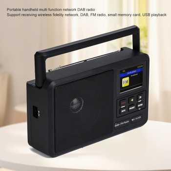 Gambar produk AGOAL Radio Digital Portable DAB FM Bluetooth Alarm with LCD Screen - CS-806