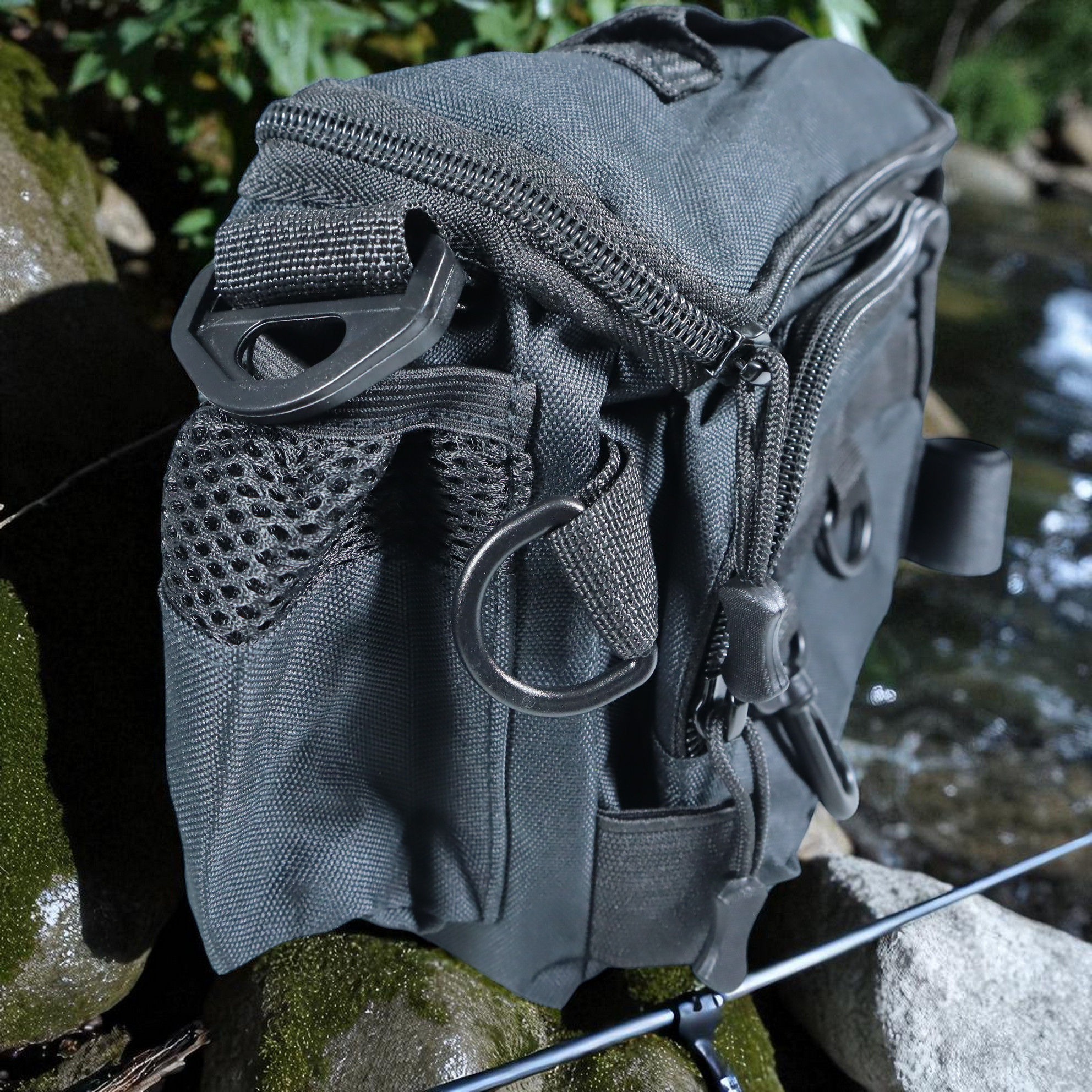 Gambar produk FISBAG Tas Pancing Pinggang Fishing Waist Luya Bag Oxford Waterproof - FI711