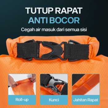 Gambar produk SUBITO Tas Outdoor Waterproof Storage Bag Drybag 3L - JP727