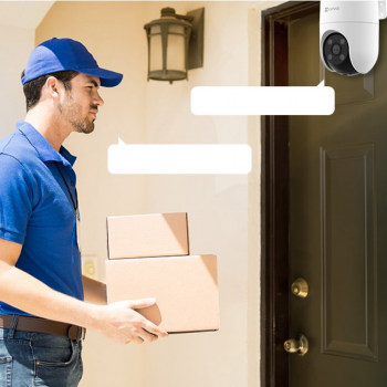 Gambar produk EZVIZ Kamera CCTV WiFi PTZ Outdoor Smart IP Camera AI Tracking 2MP - H8C
