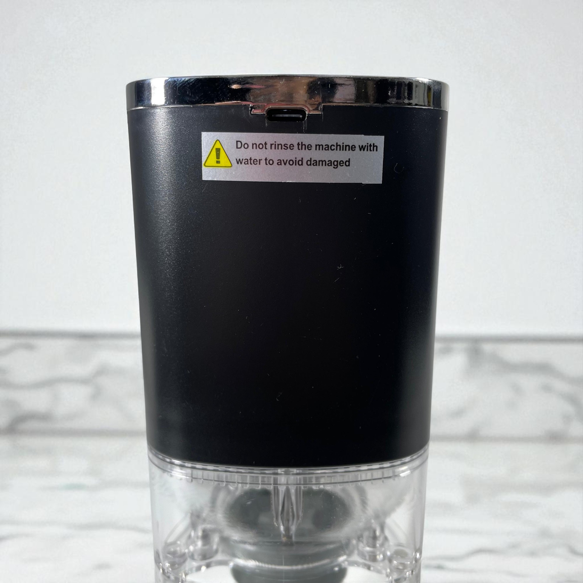 Gambar produk One Two Cups Penggiling Kopi Elektrik Coffee Grinder Adjustable 155ml - ZT-003