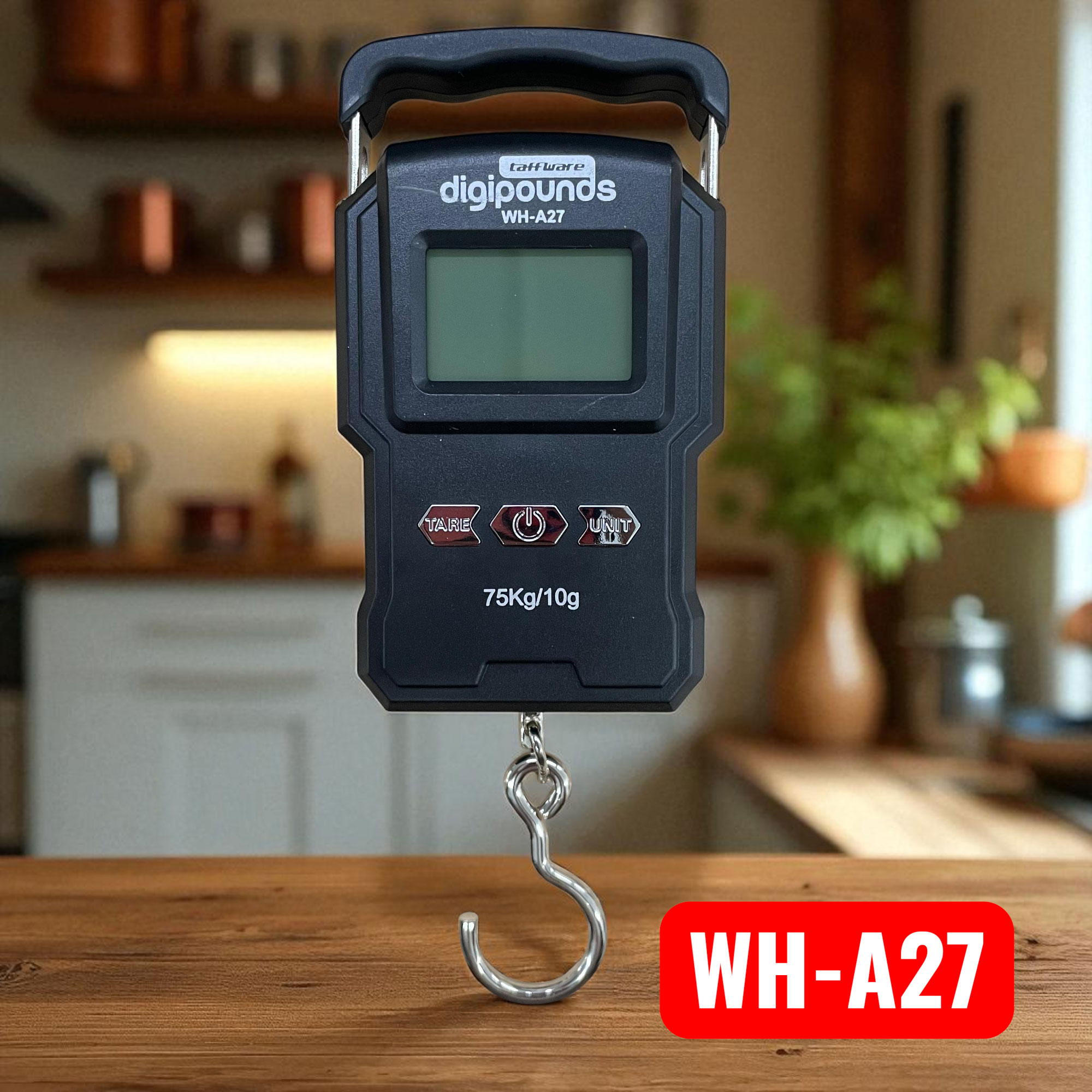 Gambar produk Taffware Digipounds Timbangan Koper Tas Digital Scale 75kg 0.01kg - WH-A27