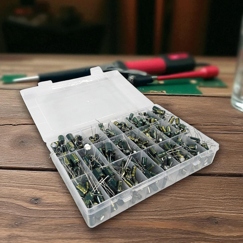 Gambar produk JCCON Set Kapasitor Elektrolit Electrolytic Capacitor 6.3V-50V 460 PCS - JC460