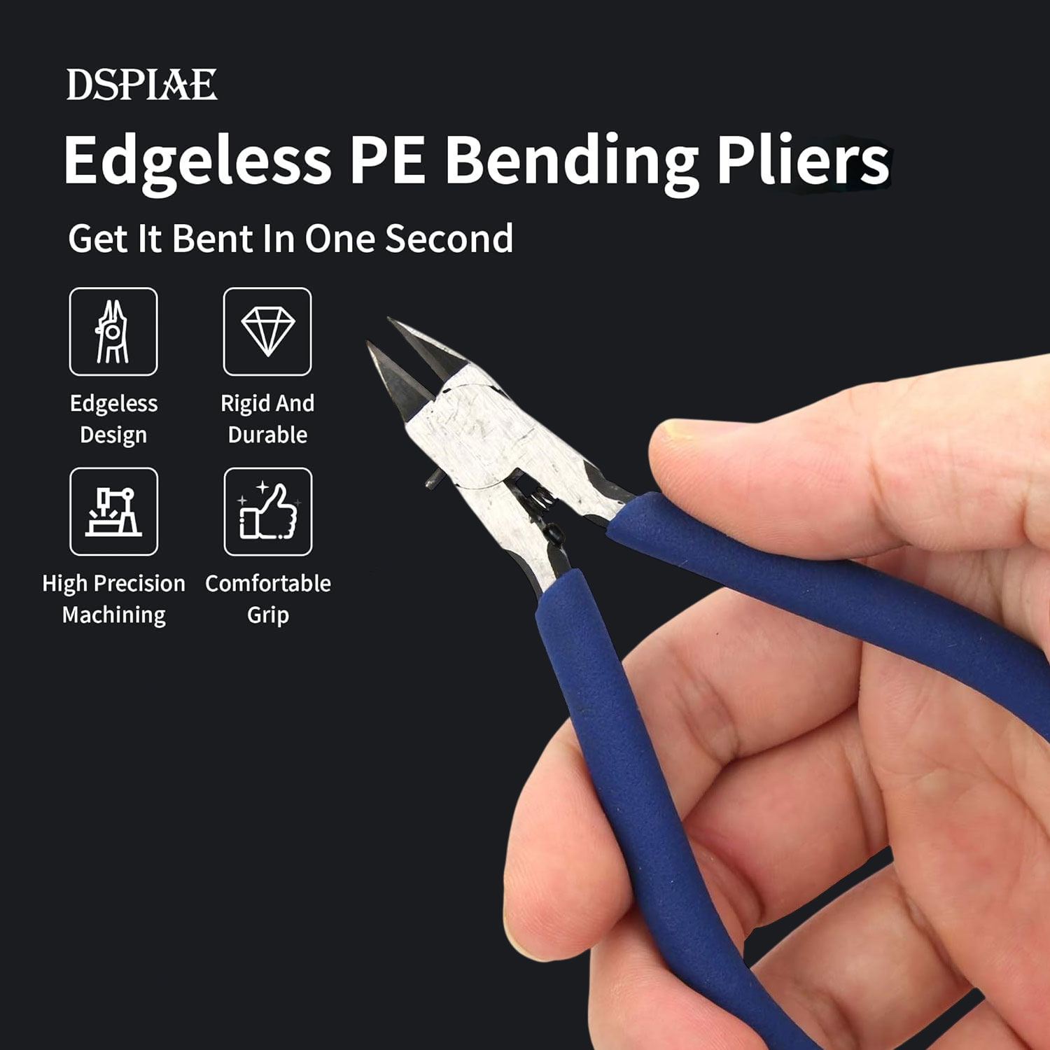 Gambar produk RUITOOL Tang Pemotong Miniatur Plastik Gunpla Nipper Plier Double Edge - RT12