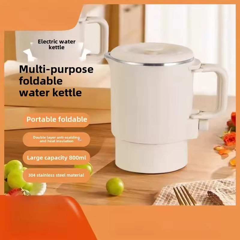 Gambar produk FMA Mini Portable Stainless Steel Folding Travel Kettle 800ml - CQ-7