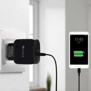 Gambar produk Taffware Wall Charger USB 1 Port Quick Charge 3.0 3A - TE008