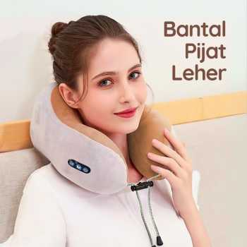 WTOTECH Bantal Pijat Leher Elektrik 3 Mode Neck Massager Pillow - UMP-021