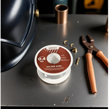 Gambar produk Taffware Kawat Timah Solder Sn30/Pb70 50gr 0.4mm