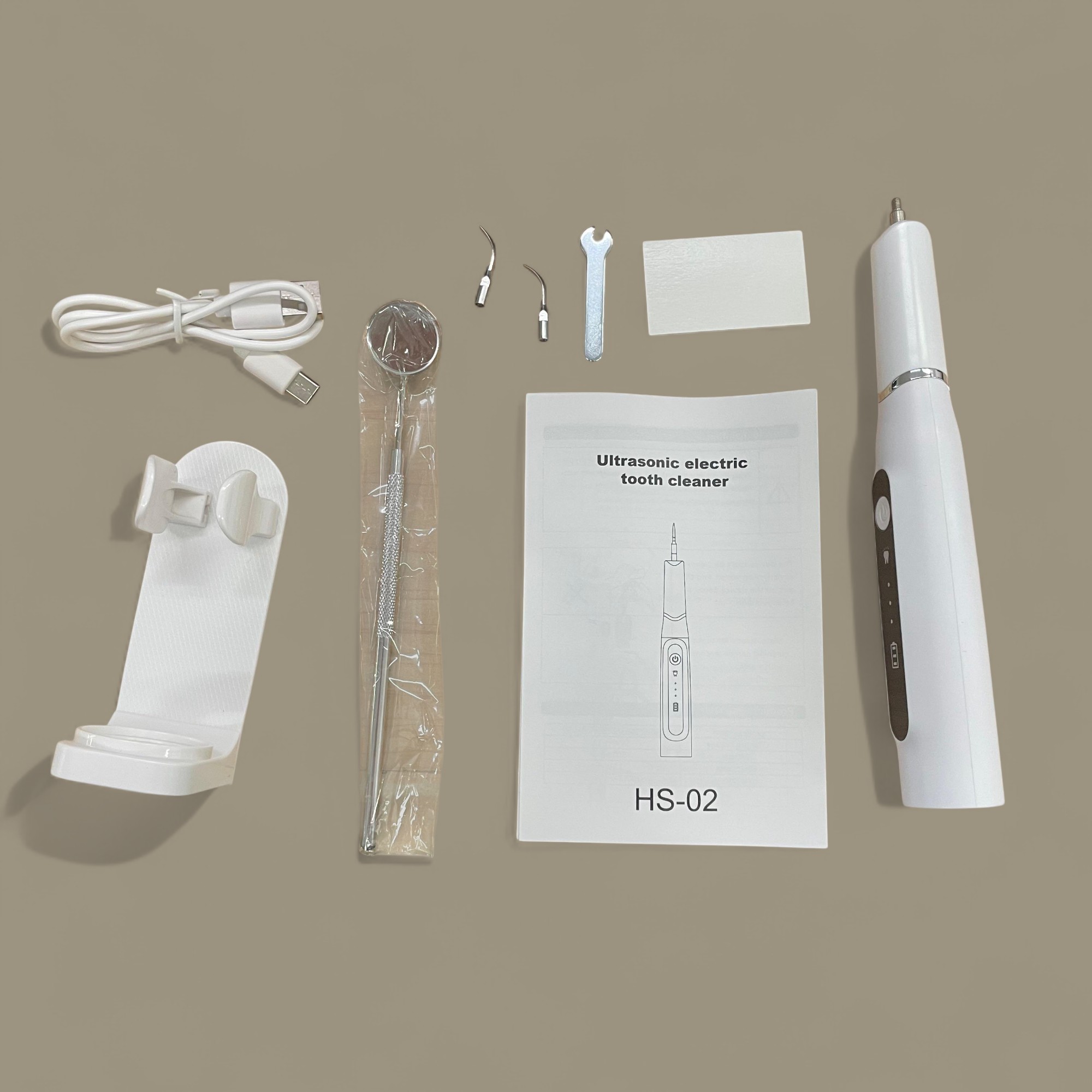 Gambar produk Funtooth Pembersih Karang Gigi Ultrasonic Dental Remover Teeth Scraper - HS-02