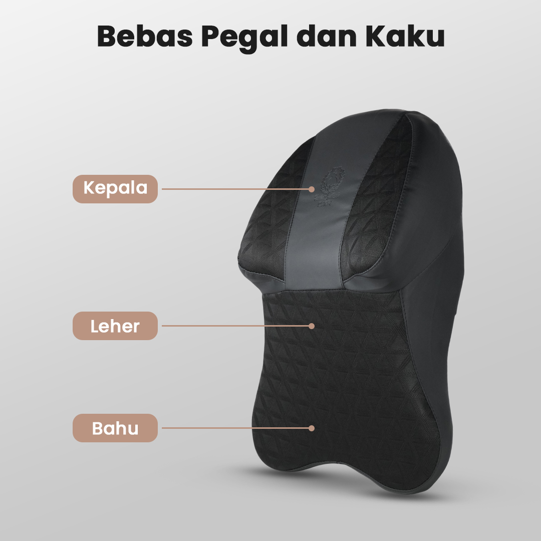 Gambar produk DACR Bantal Leher Mobil Ergonomis Memory Foam Car Headrest Pillow - M4D