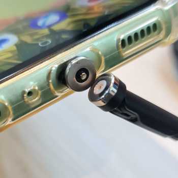 Gambar produk Toocki Kabel Data USB A to Lightning Micro USB Type C Magnetic 3A 1M - TXCDZ3-T-LY01