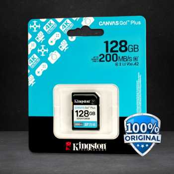 Kingston Canvas Go! Plus SDHC Gen4 U3 V30 200MB/s - SDG4