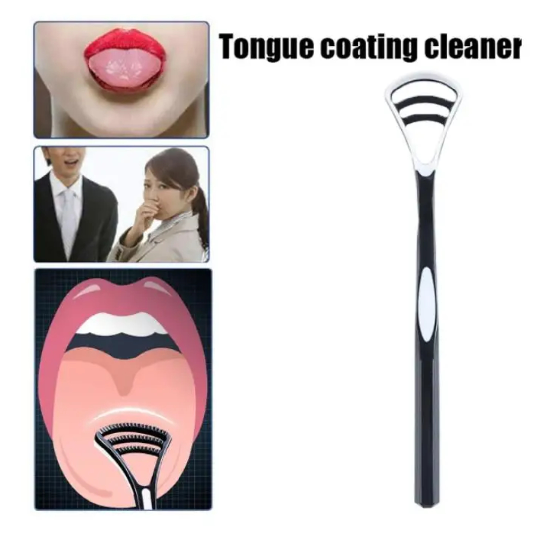 Gambar produk Formula Alat Pembersih Lidah PP Single Tongue Cleaner 18cm - F-PP