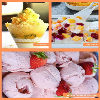 Gambar produk MagiDeal Wadah Pembuat Es Krim dan Yogurt Fried Ice Maker 22.5x17.5cm - MD386