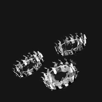 Gambar produk ENCHEN Pengganti Kepala Cukur Elektrik 3D Blade Blackstone 3 2 PCS
