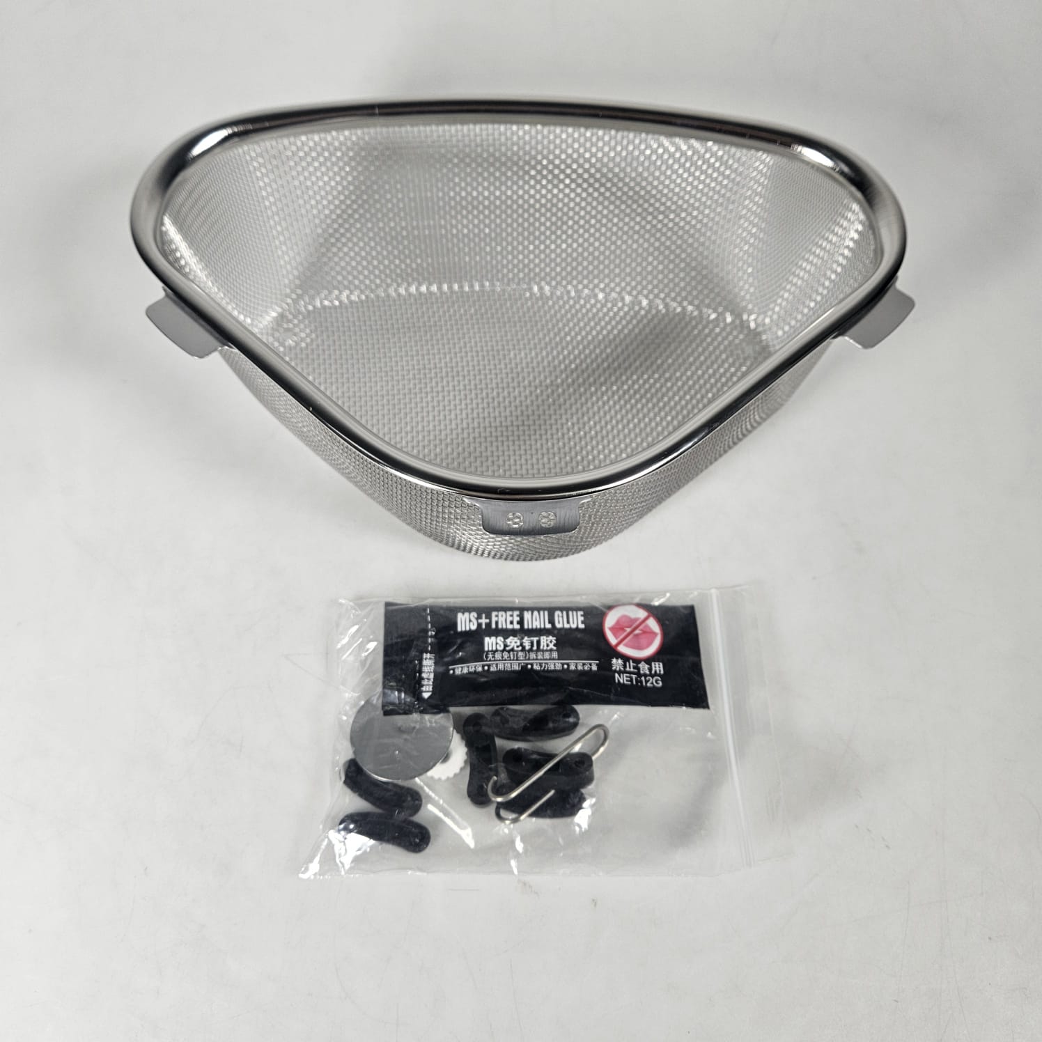 Gambar produk Waste Saringan Gantungan Wastafel Kitchen Triangle Sink Drain Filter - INU131
