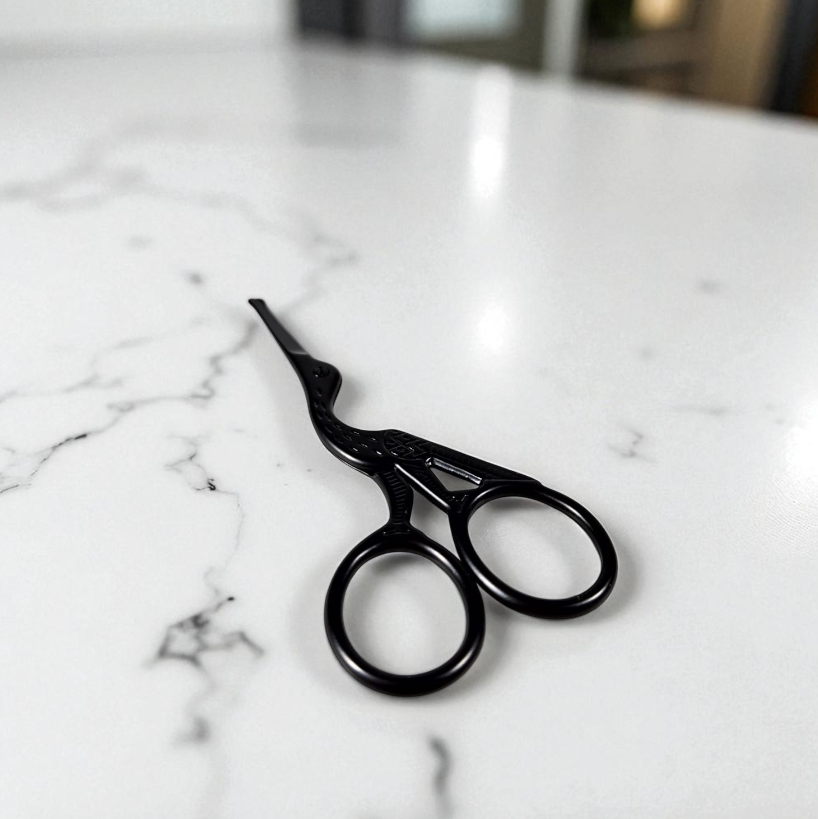 Gambar produk Rkown Gunting Cukur Bulu Hidung Nose Hair Stainless Steel - INU27