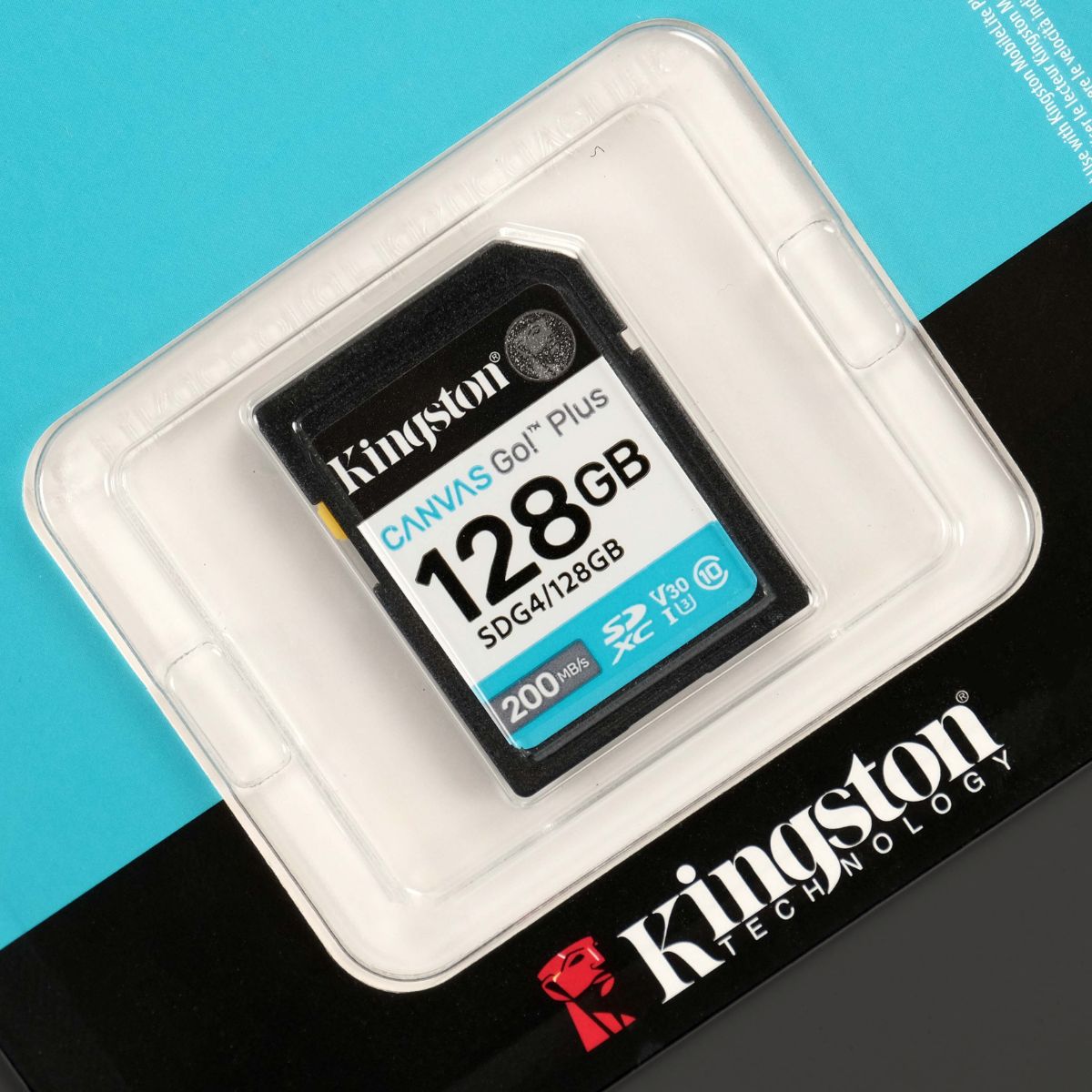 Gambar produk Kingston Canvas Go! Plus SDHC Gen4 U3 V30 200MB/s 128GB - SDG4