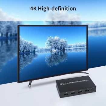 Gambar produk Aimos HDMI Switch 2in1 UltraHD 4Kx2K - KVM201CL