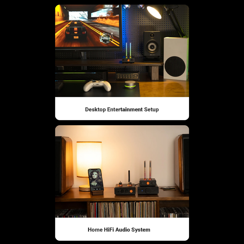 Gambar produk Fosi Audio LED Bar Music Rhythm Visualizer Ambient Light Desktop RGB - AH-01A