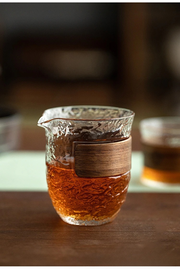 Gambar produk QIXAN Gelas Pitcher Teh Borosilicate Tea Divider Fair Cup 260ml - XZ-260