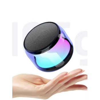 Gambar produk T-WOLF Mini Bluetooth Speaker Portable Transparent Wireless 400MAh - S-100
