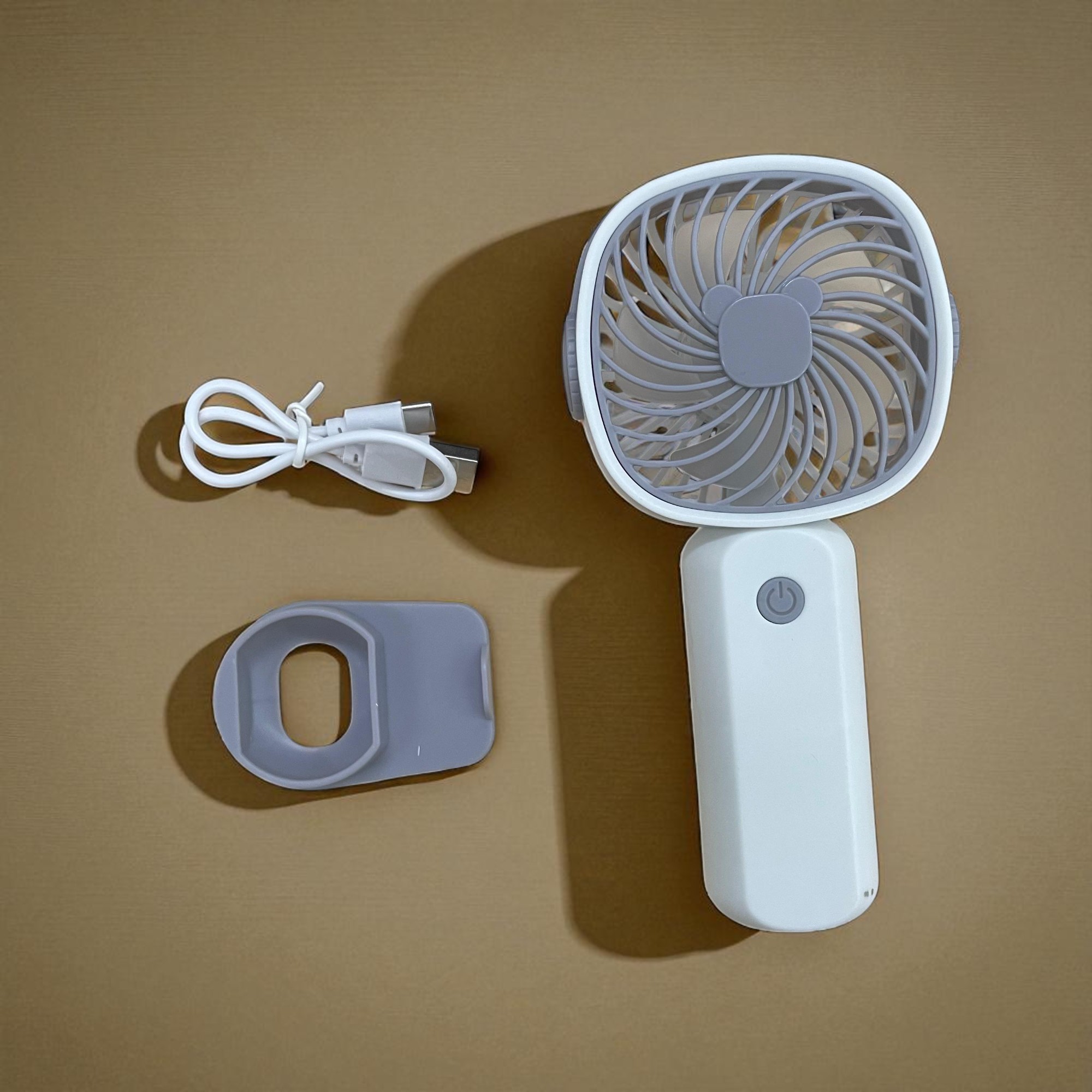 Gambar produk RecabLeght Kipas Angin Mini Portable Handheld Fan Multifunctional - KLW-F8