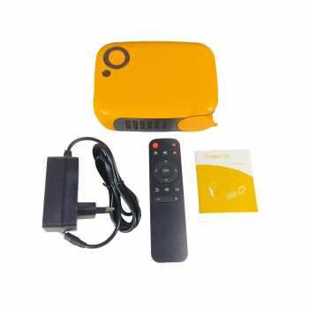 Gambar produk TRANSJEE Proyektor Mini Portable LED Full HD 1000 Lumens 20W 1080p - A2000