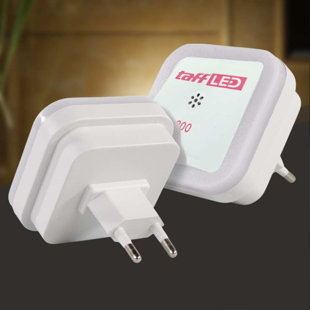 Gambar produk TaffLED Lampu Tidur Minimalis EU Plug Sensor Cahaya Warm White 0.5W - L200