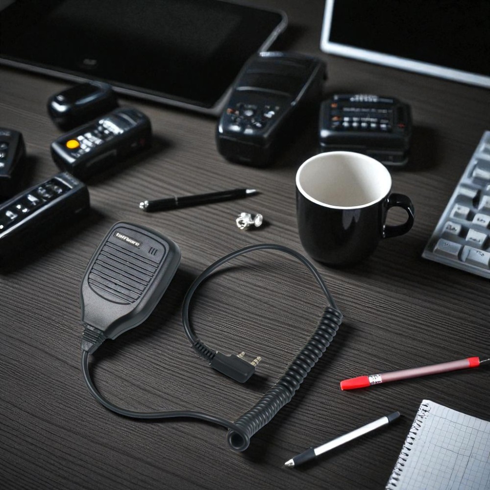 Gambar produk Taffware Speaker Mikrofon for Baofeng Kenwood HYT Walkie Talkie - KMC