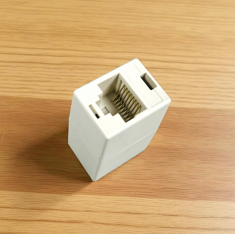 Gambar produk Adapter Konektor RJ45 Network Changer LAN Extension Connector