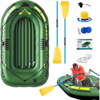 Mobydik Perahu Karet Mancing Inflatable Fishing Boat 2 Person - INU154