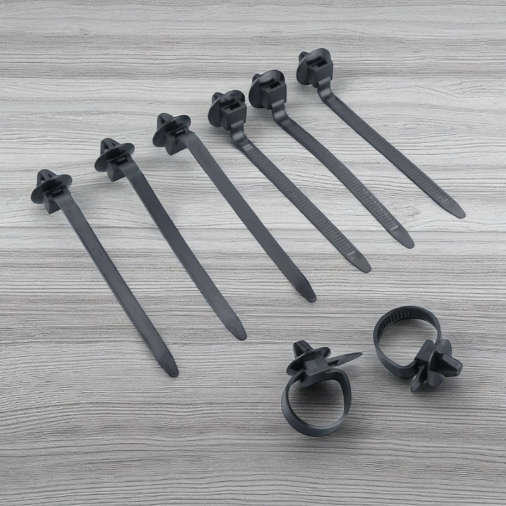 Gambar produk MXN Cable Ties Mobil Car Fixed Fasteners Clip Zip Strap Nylon 50 PCS 92x5mm - Q26