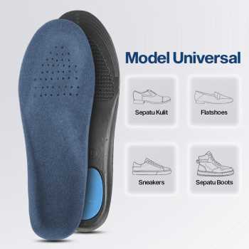 Gambar produk Insole Sepatu Alas Kaki Orthopedic EVA Flatfoot Massage 44-47 - E003