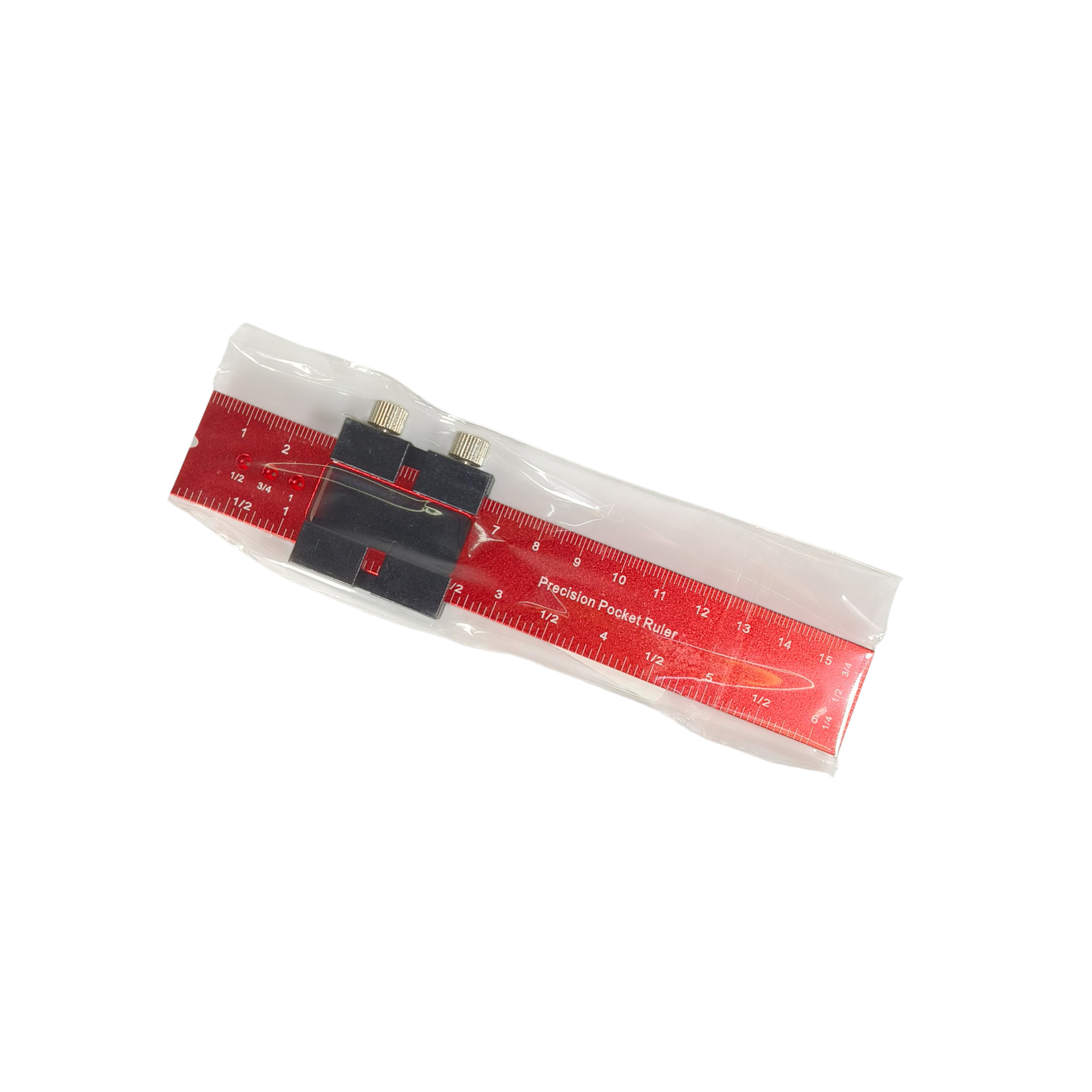 Gambar produk CSN Penggaris Mark Line Gauge T-Type Woodworking Measuring Ruler 160mm - C200