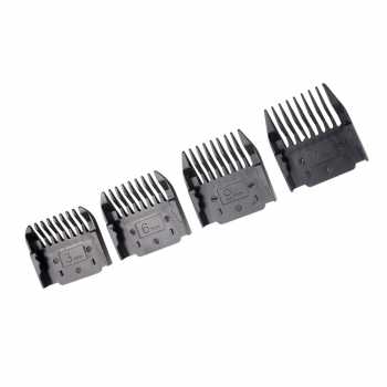 Gambar produk Alat Cukur Bulu Hewan Anjing Kucing 5 Speed 4 Comb 60dB - P2