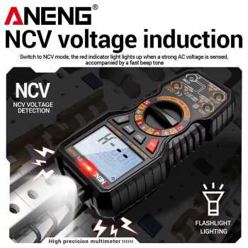 Gambar produk ANENG Digital Multimeter Portable Voltage Tester NCV LCD 20000 Counts - SZ12