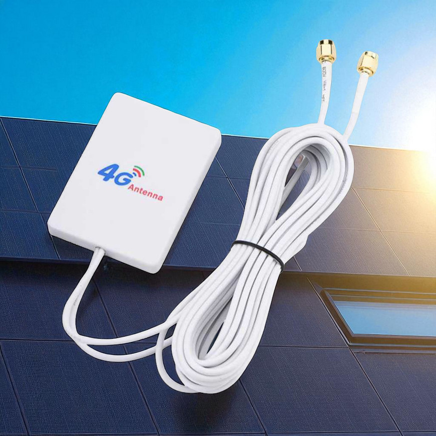 Gambar produk D-LENP Antena Eksternal 3G 4G LTE 28dBi SMA Connector with 2M Cable - RG174