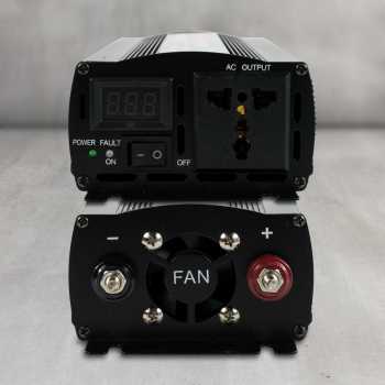 Gambar produk Taffware Power Inverter Mobil Pure Sine Wave DC 60V to AC 220V 2000W - NBQ2000W