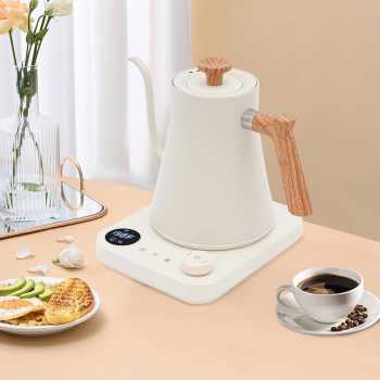 RYZN Teko Listrik Kopi Pemanas Air Leher Angsa Pour Over 1200W 900ml - KT90 Pro
