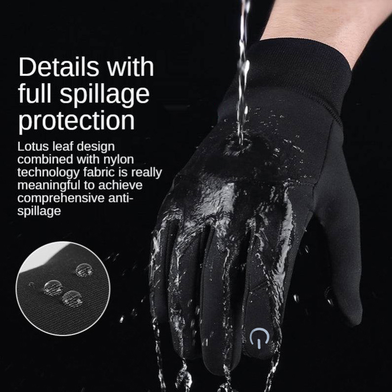 Gambar produk DAKE Sarung Tangan Sepeda Winter Waterproof Cycling Gloves XL - KG079