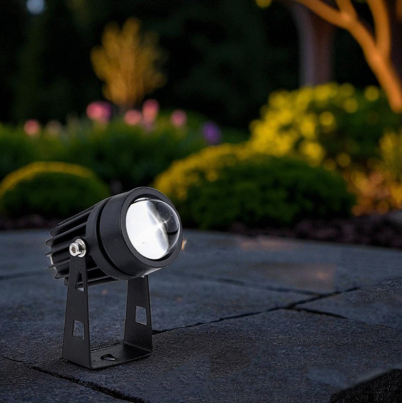 Gambar produk KENTLITE Lampu Taman Hias Sorot Garden Spotlight Waterproof RGB 3W - LP-GS1